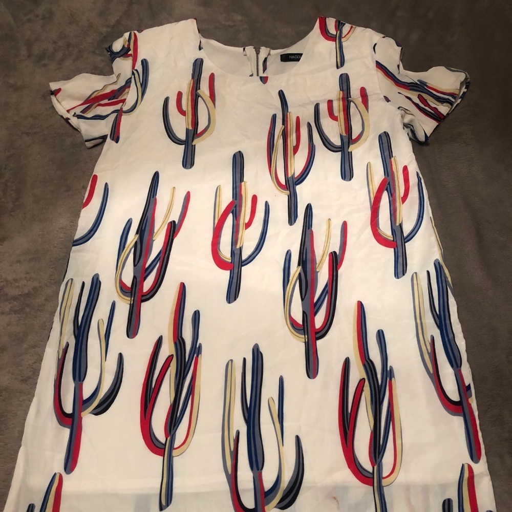 HAODUOYI Cactus Dress